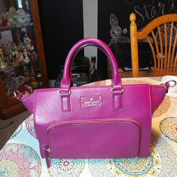 kate spade Handbags - Kate Spade Raspberry Handbag